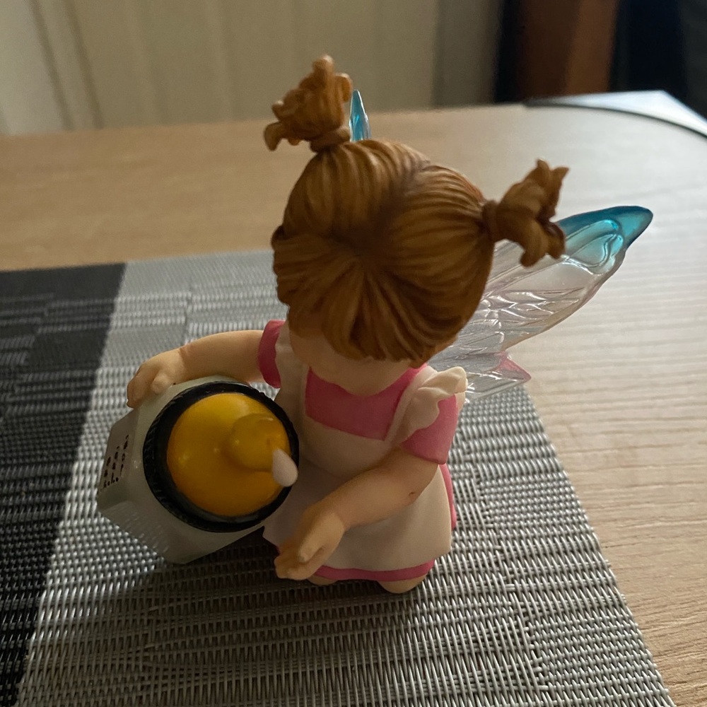 My Kitchen Fairies Cute Fairy Figurine with baby bottle